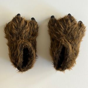 Bear claw paw kids XXL 5-6 slippers